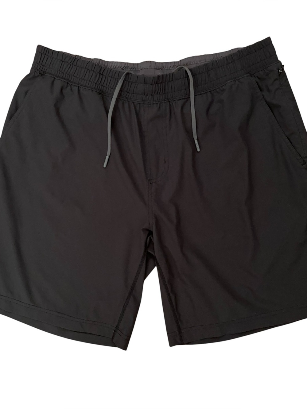 Rhone Mako Shorts Mens XL Unlined 9" Running Performance Drawstring Dark Gray